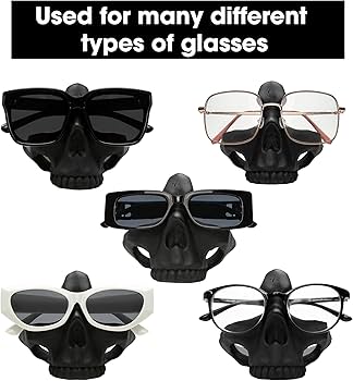 Amazon.com: Marsrut Skull Glasses Stand Holder, Creative